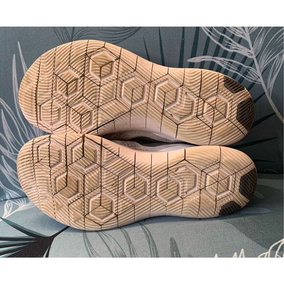 NIKE FLEX CONTACT white gray SNEAKER GYM SHOES sz 8.5 - Picture 6 of 7